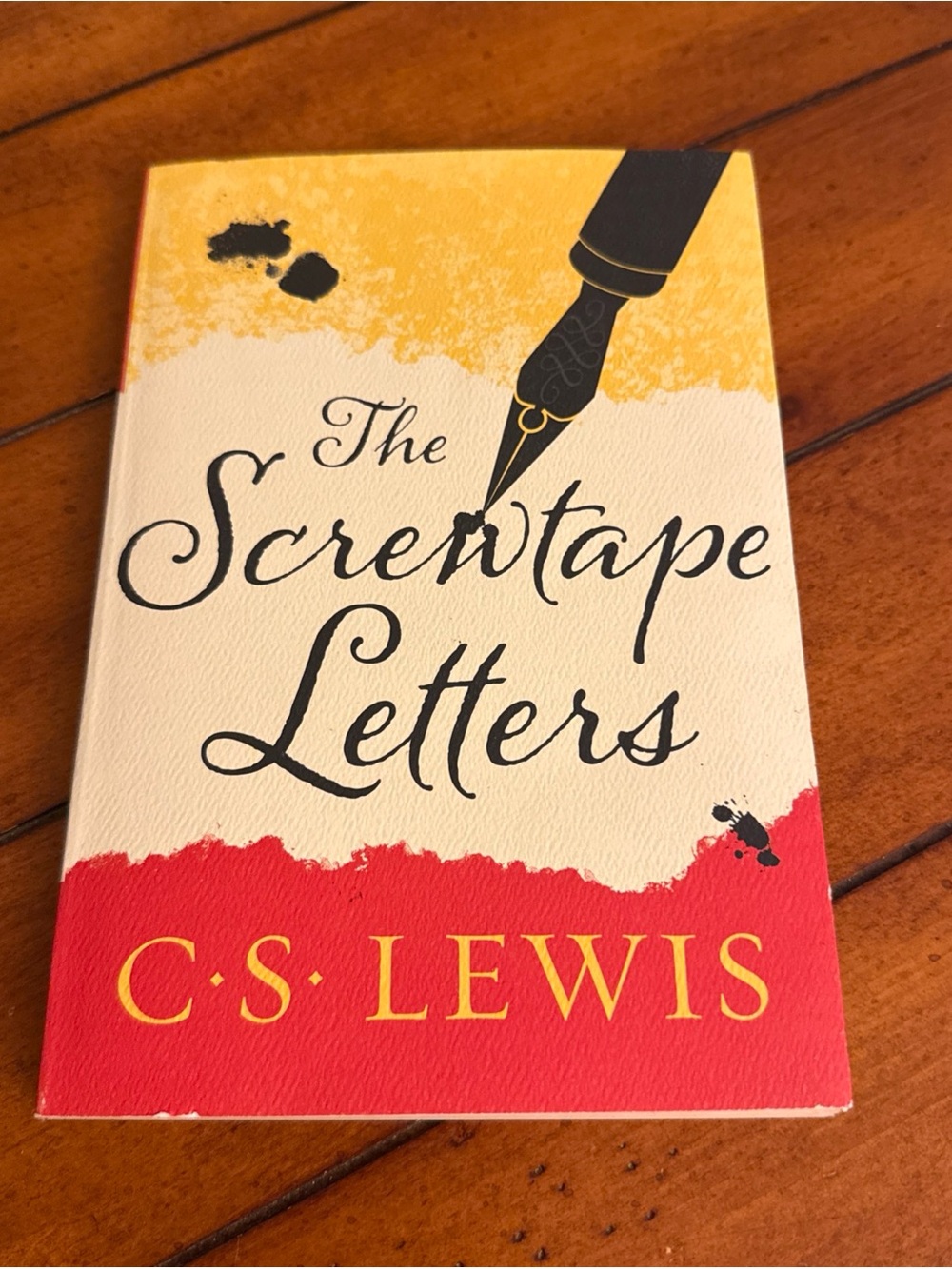 The Screwtape Letters Paperback Book by C.S. Lewis